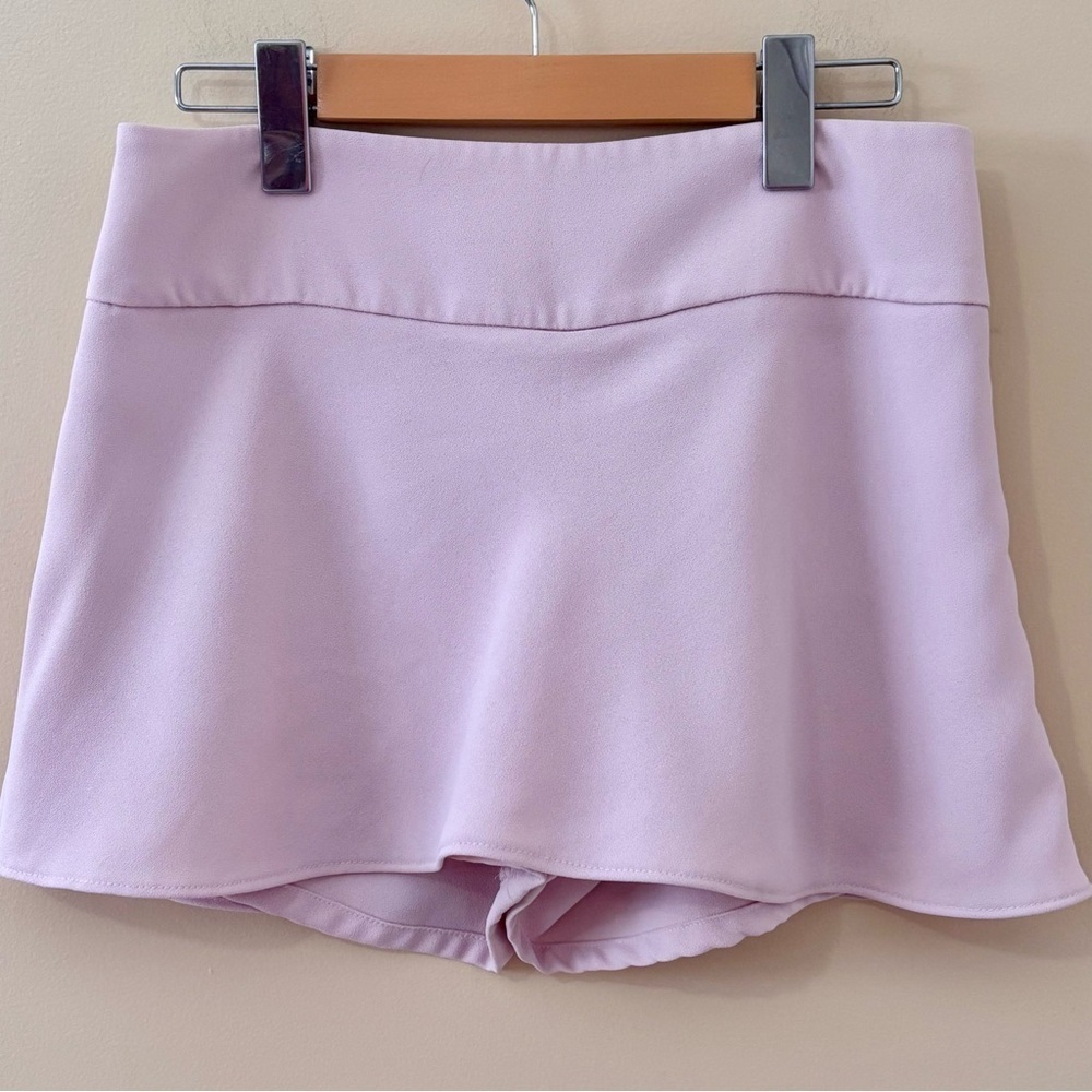 EXPRESS| Pink A-Line Mini Skirt w/Shorts Sz 2